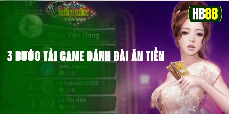 3 bước chính trong cách tải game bài ăn tiền